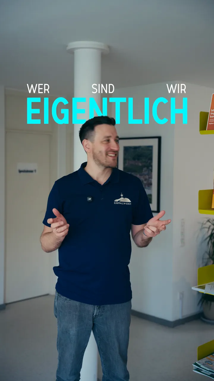 Standbild aus dem Clip „Wer sind wir eigentlich" von Kurpfalz Docs